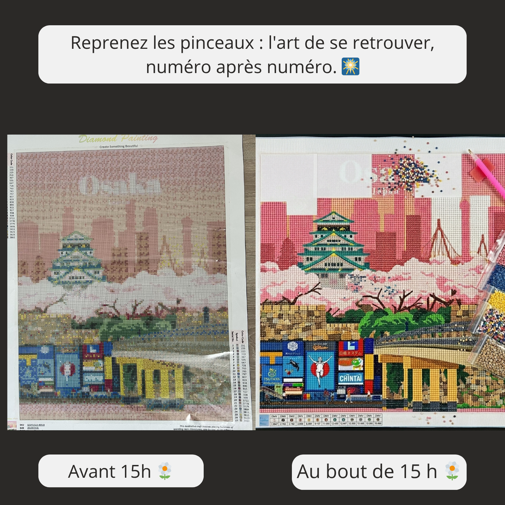 Digital detox Peinture diamant
