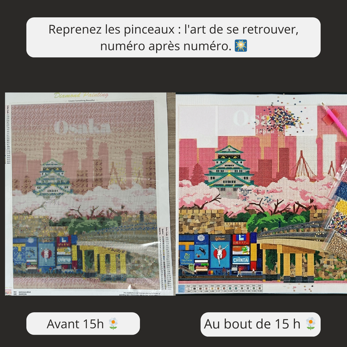 Digital detox Peinture diamant