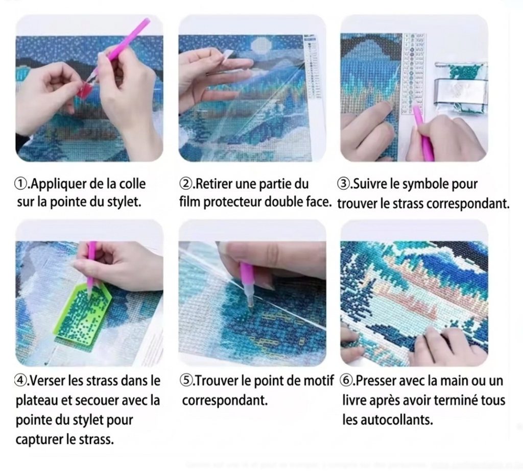 Digital detox Peinture diamant