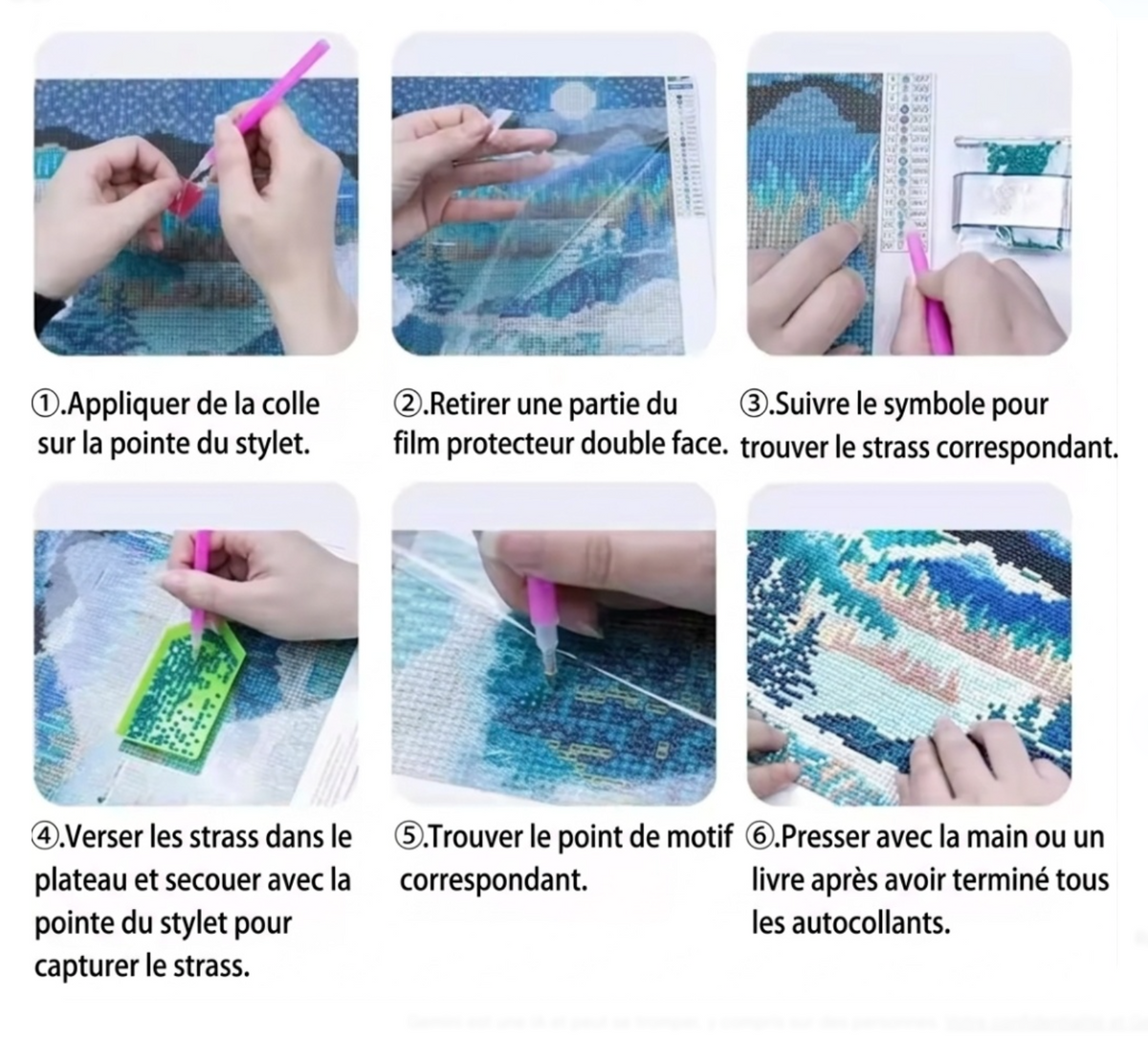 Digital detox Peinture diamant